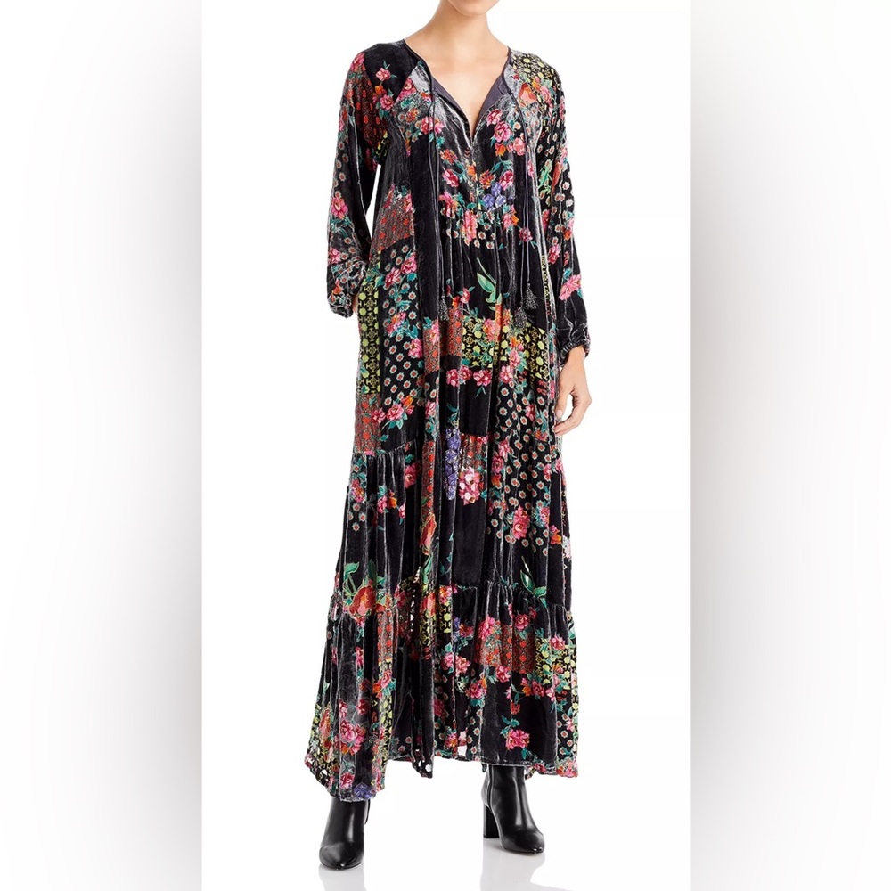 Johnny Was Rose Burnout Uma Dress